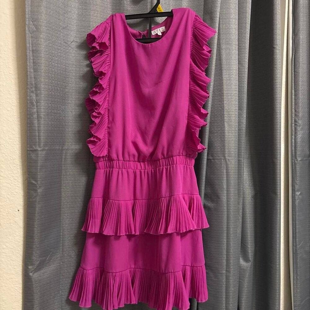 Unbranded Women's Pink and Purple Dress